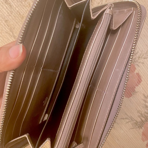 Gucci light champagne pink Leather long Wallet - Picture 11 of 13